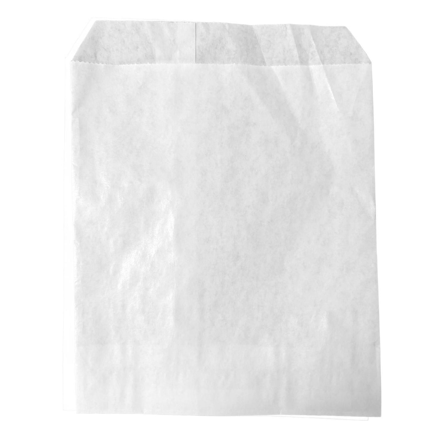 Bagerpose 0.25kg Rektangulær L140xB170+20mm Papir 40gr Hvid,1000 stk x 1 stk/krt