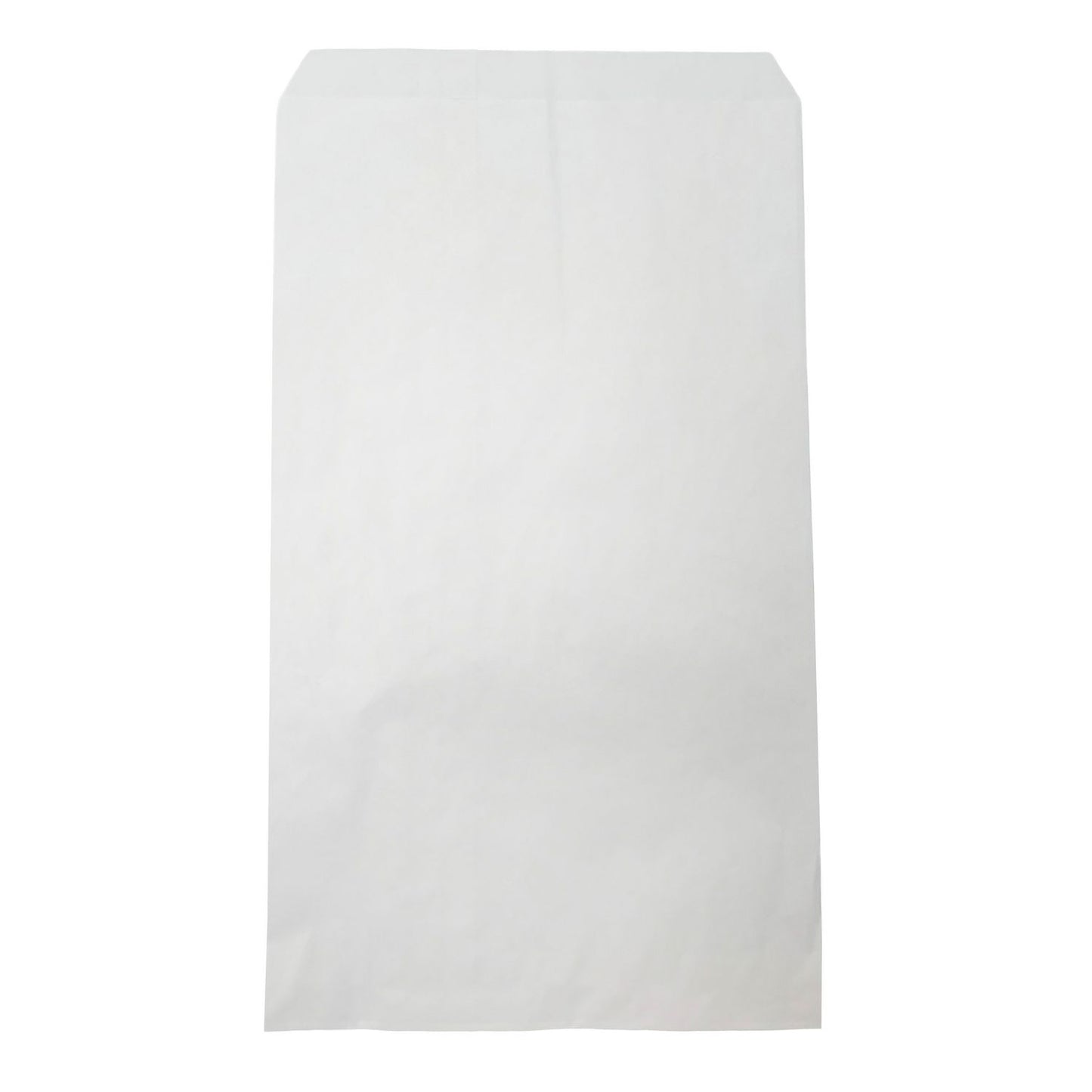 Bagerpose 2kg Rektangulær L200xB340+20mm Papir 40gr Hvid,1000 stk x 1 stk/krt