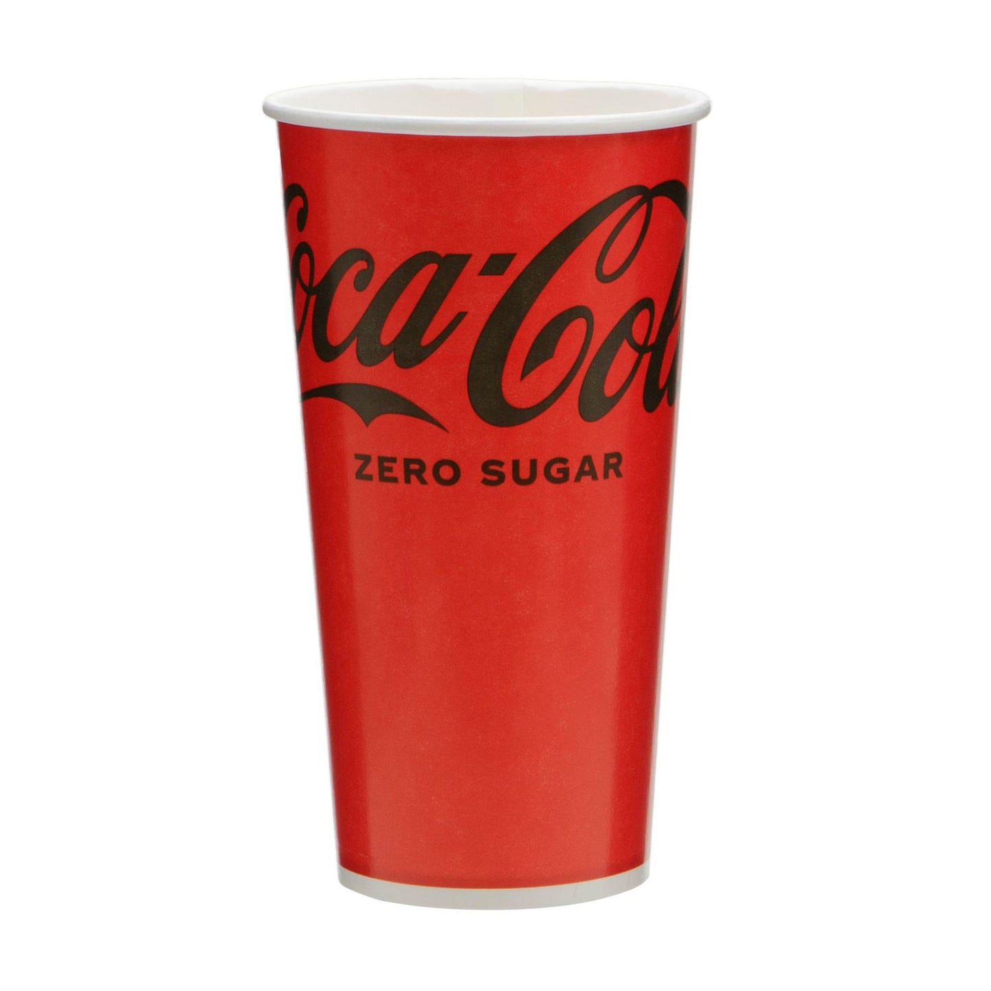 Papbæger 50 cl Coca Cola Ø90x170 mm Kolddriksbæger,50 stk x 1 stk/ps