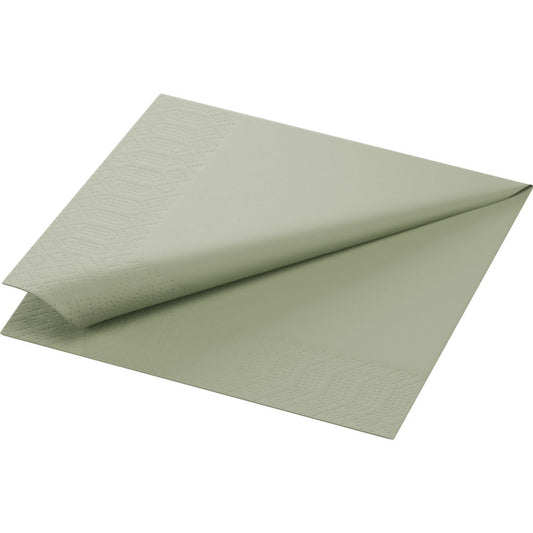 Frokostserviet, 1/4 Fold, 3-lags, 33x33, Duni, Pistachio Green, ( 125 stk )