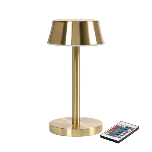 Lampe LED Nour Midi Ø10xH20cm Med Fjernbetjening Guld,stk