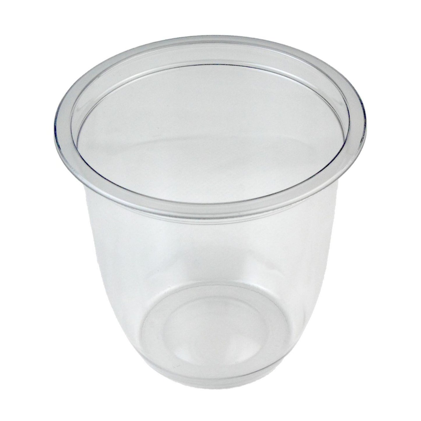 Plastbæger Rund 300ml Ø95xH53mm PET Klar,50 stk/pk