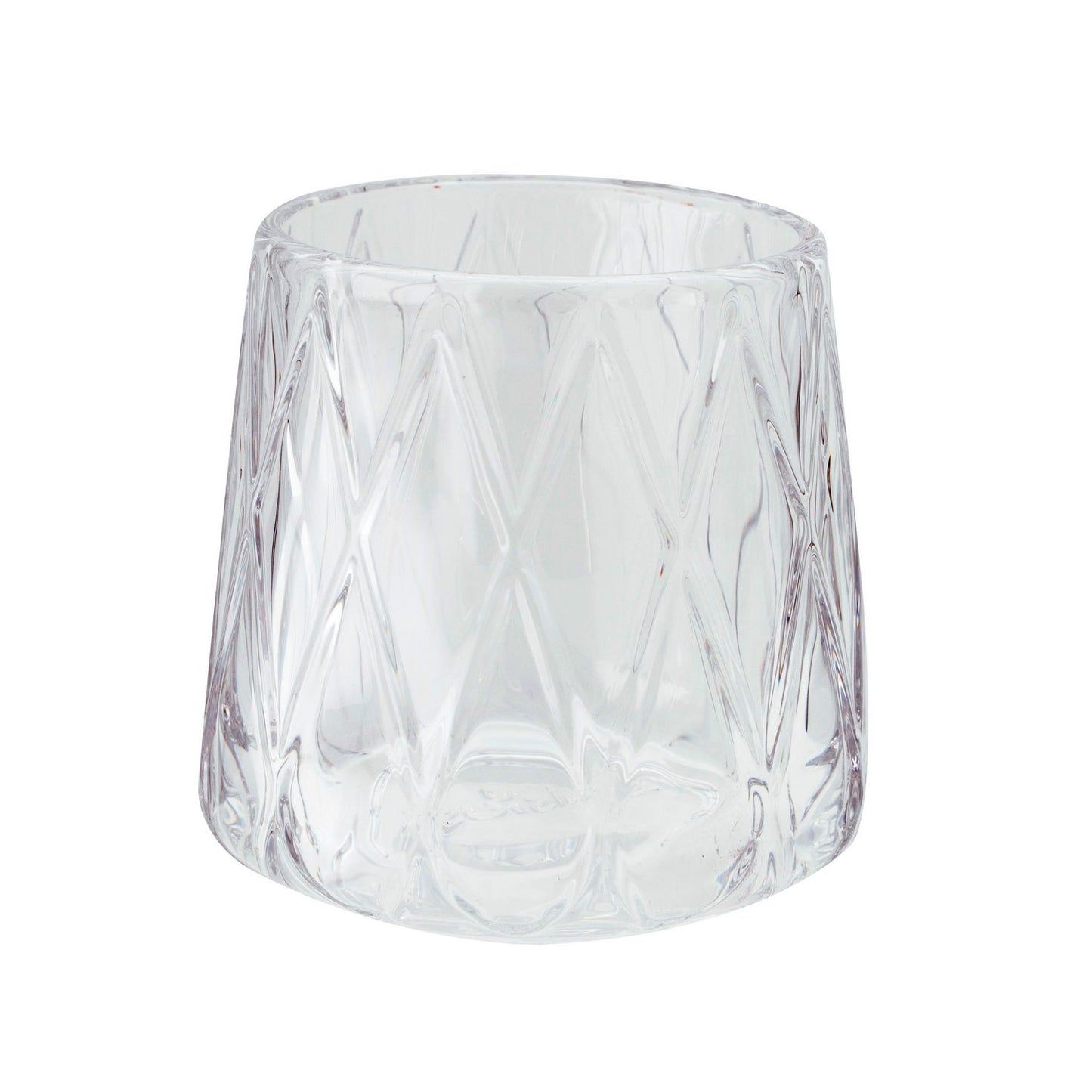 Bolsius Glaslys Diamond Relight Transparent uden Refill,6 stk/pk