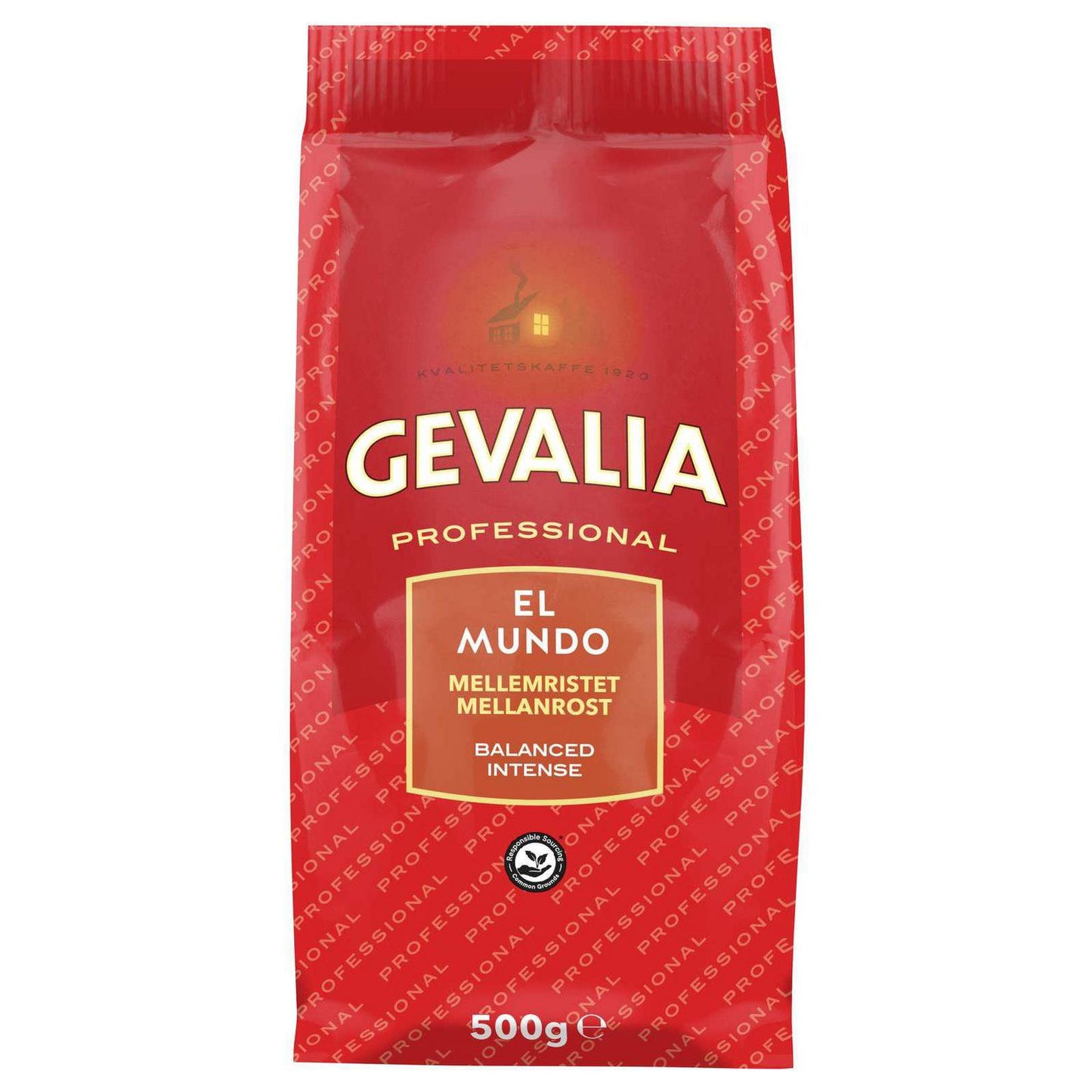 Kaffe Gevalia El Mundo Mellemristet 500g,1 stk/ps