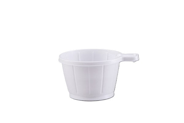 Kaffekop 20cl Ø84xH54mm PS Med Hank Hvid,50 stk x 1 stk/ps
