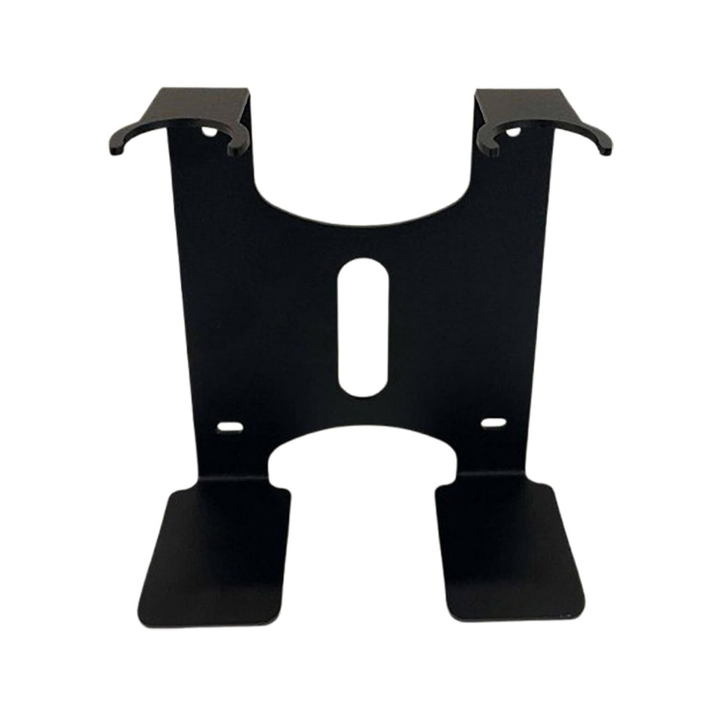 Dispenser Væghængt Dobbel Holder L5.5xB12.5xH13.5cm Stål Til Sæbe/Creme Sort,stk
