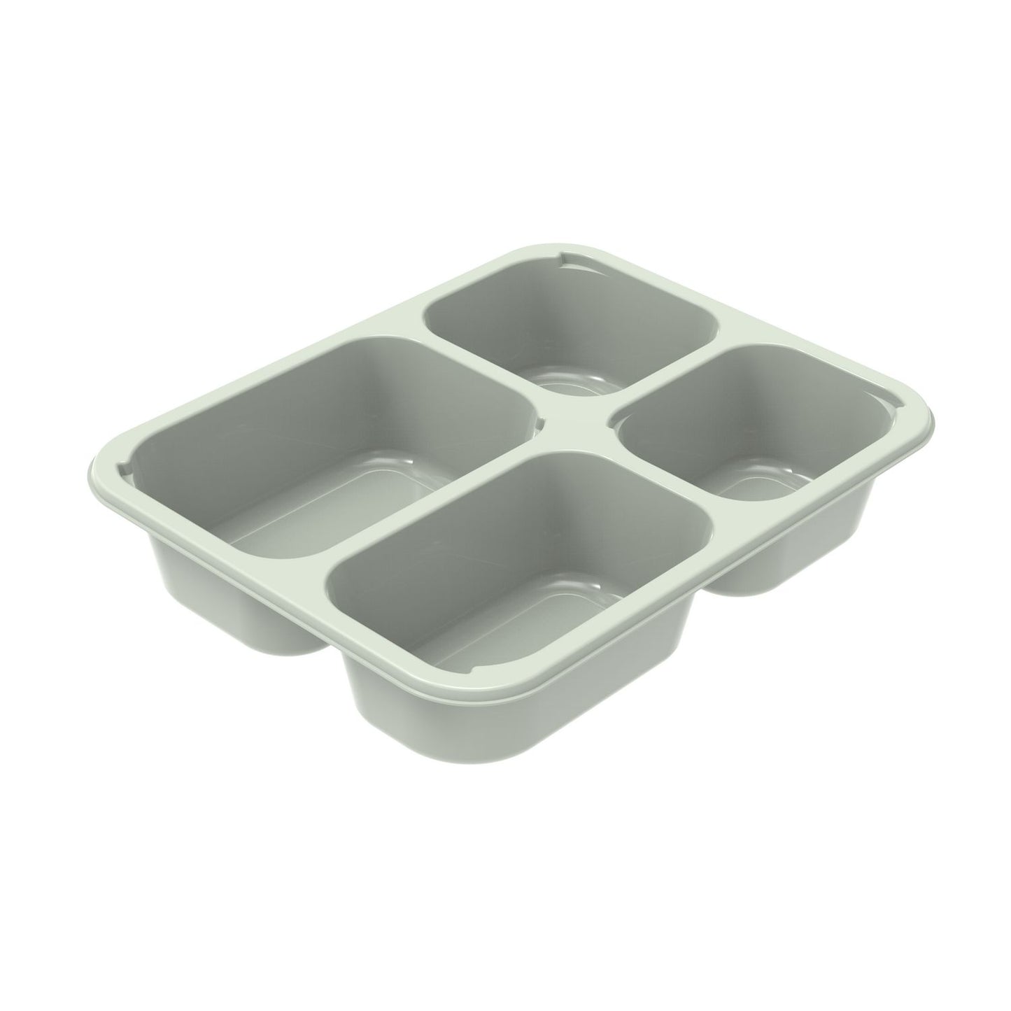 Bakke 4-rum C 2227-4C Rektangulær 227X178X43mm 1070ml CPET Evolve,228 stk/krt