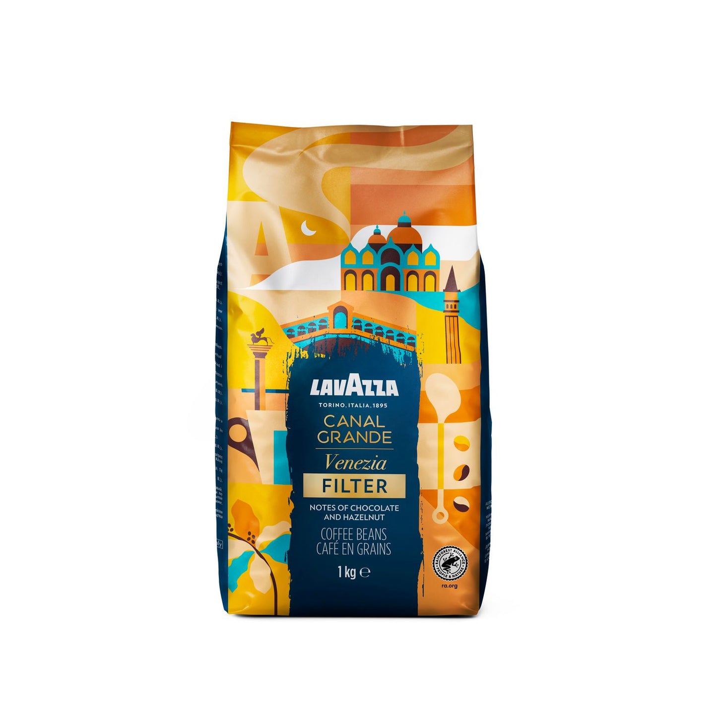 Kaffe Lavazza Tales Of Italy Canal Grande 1kg Hele Bønner,1 kg/ps