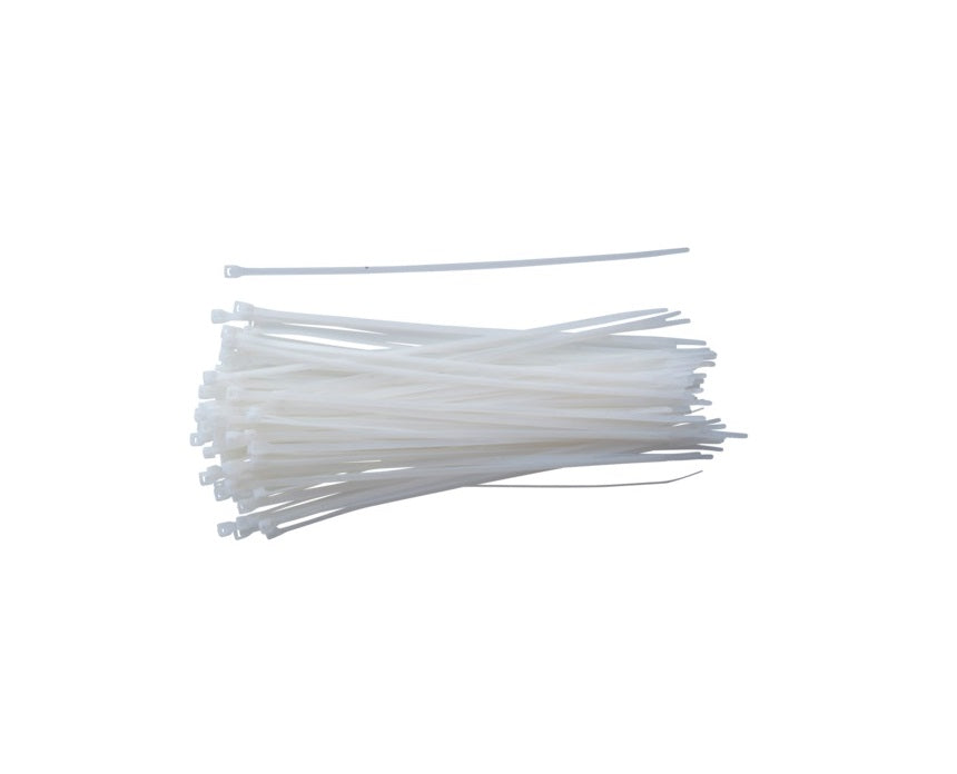 Kabelbinder/Strips 3.6x140mm Natur,100 stk/pk