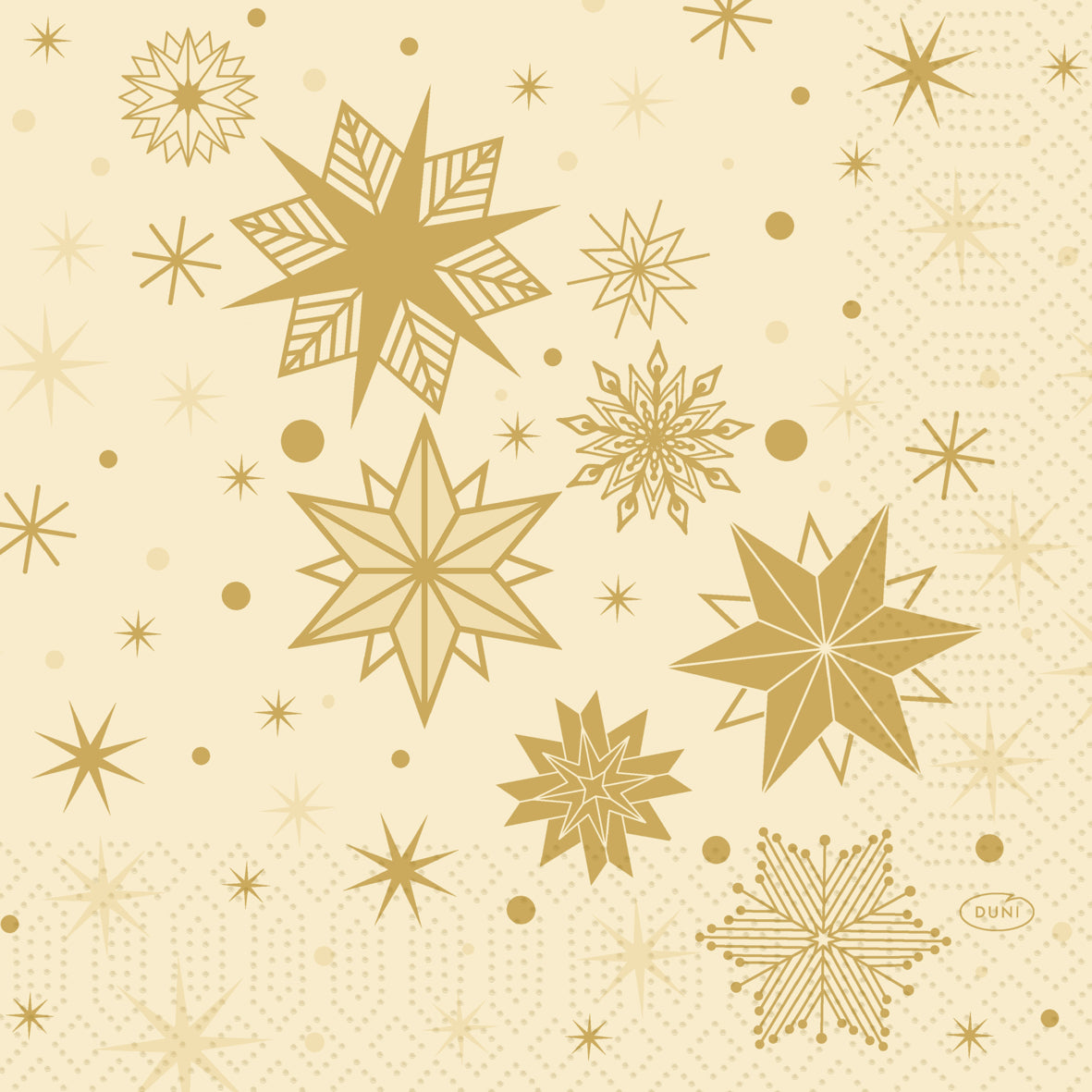 Serviet 33 x 33cm 3-lag Stargazing Cream,50 stk/pk