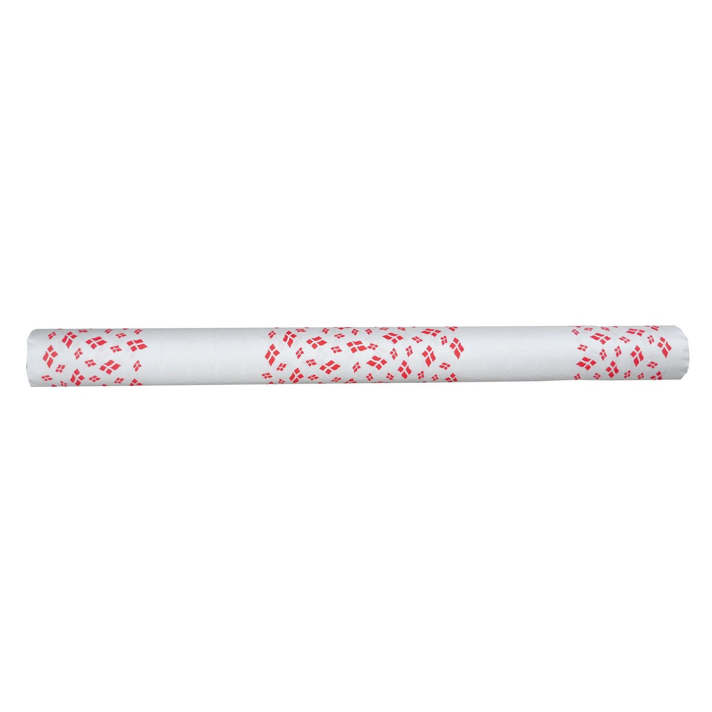 Dug Rulledug Papir Damask B1,2xL50m Hvid med flag,1 rl