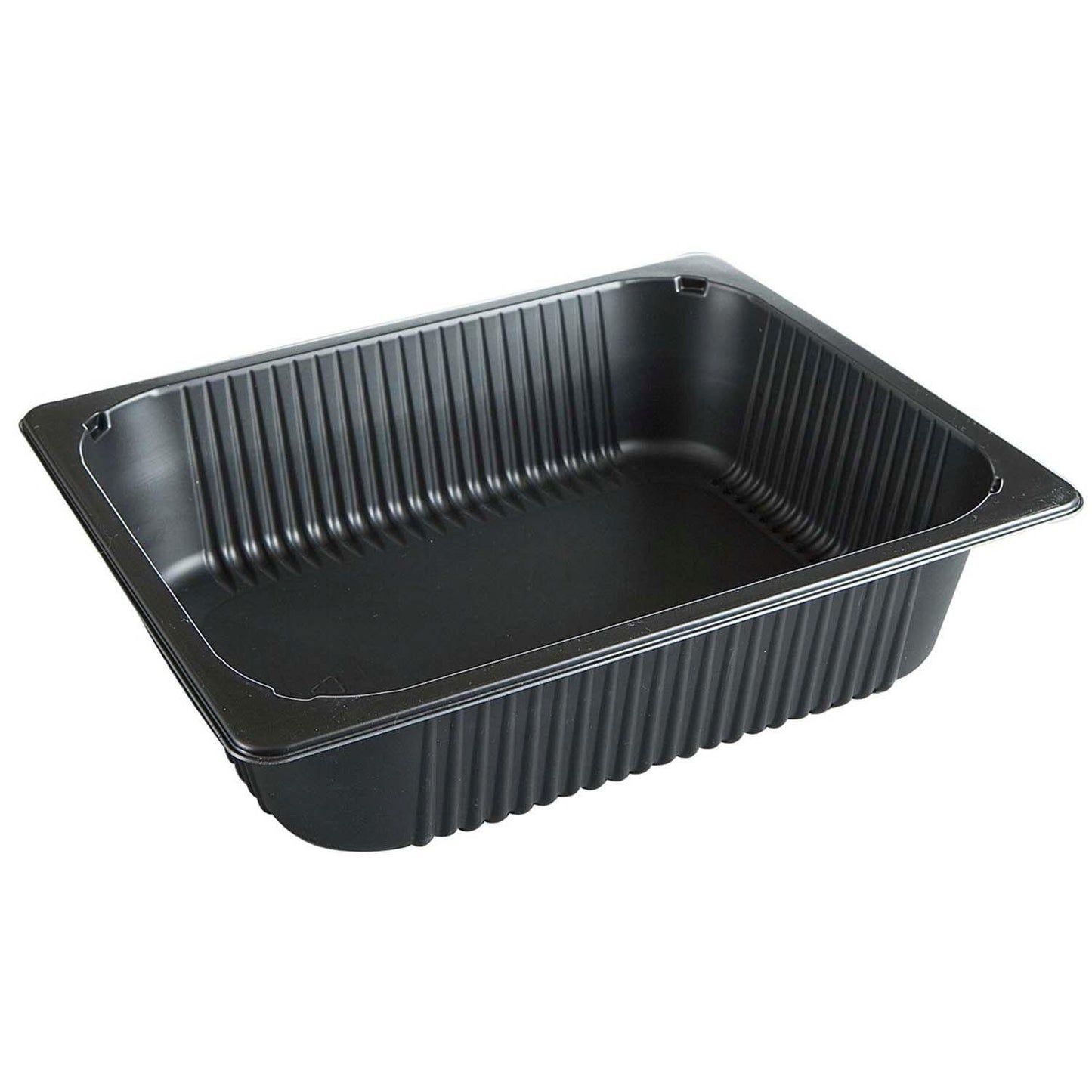 Bakke 1/2 GN P2325-80T 1-Rum 4895 ml L326 x B267 x H80 mm MO-PP Sort,92 stk/krt