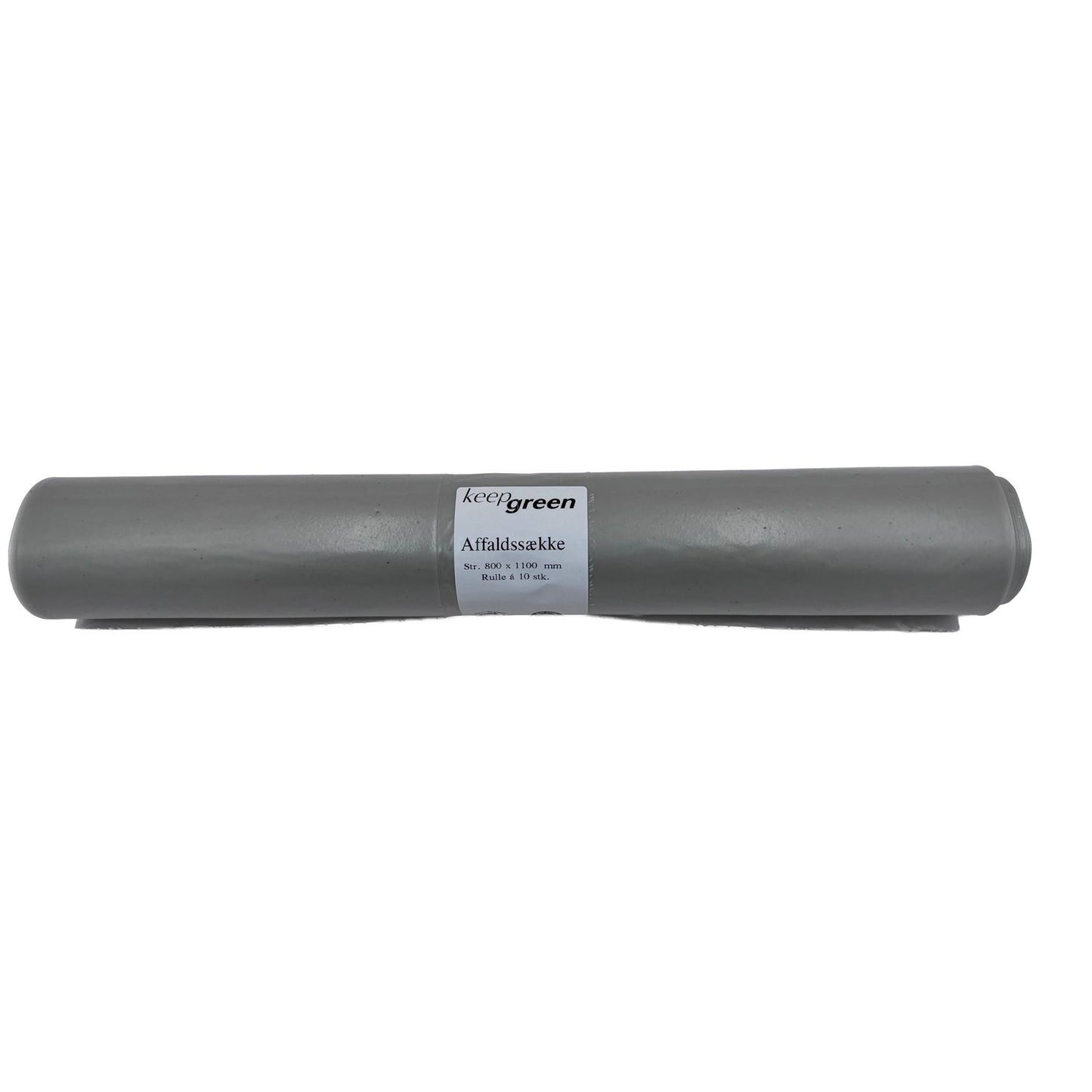 Sæk KeepGreen 120ltr B800xL1100 55my Standard Transparent,15 rl x 10 stk/krt