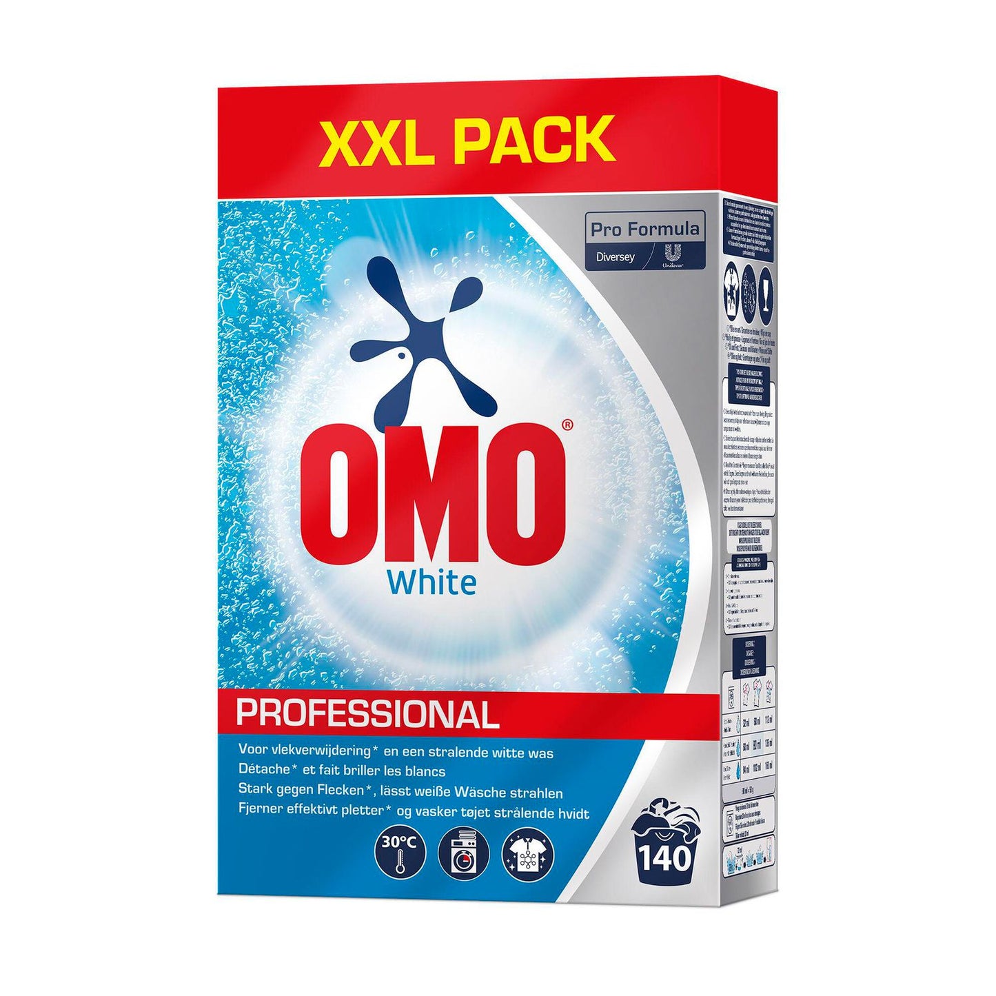 Vaskepulver Omo Professional White 7kg med Parfume/Optisk hvidt til hvidt tøj,7 kg/stk