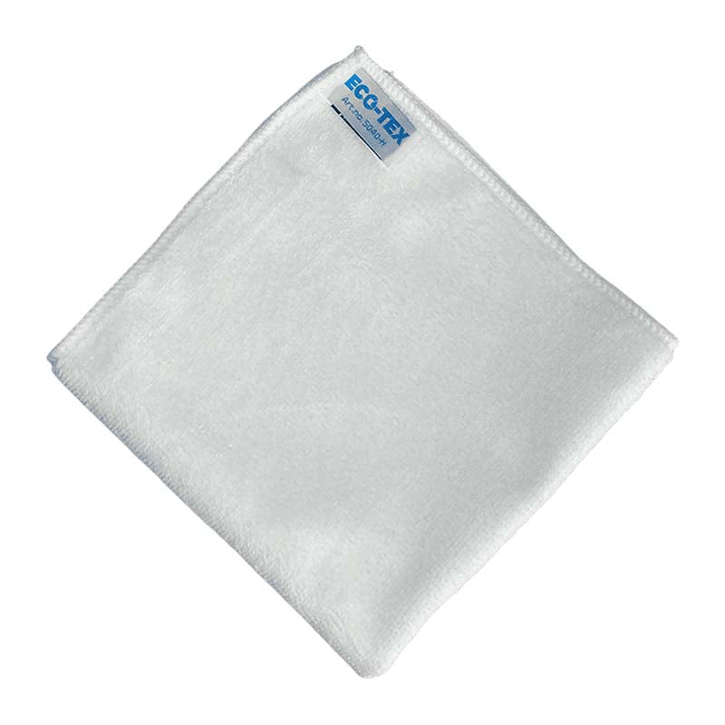 Microfiberklud Neutral 40x40cm Økotex Hvid,10 stk/pk