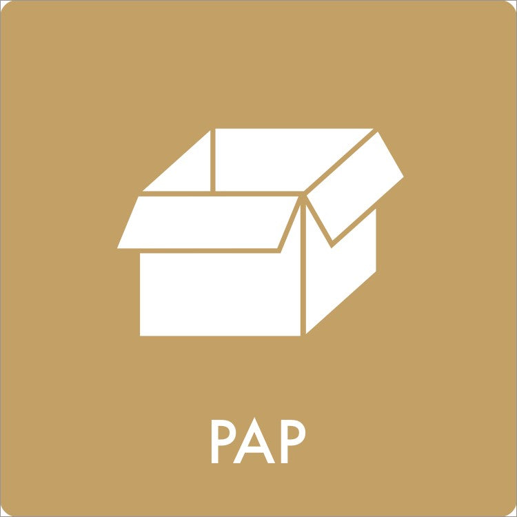 Piktogram Pap 60x60mm,stk