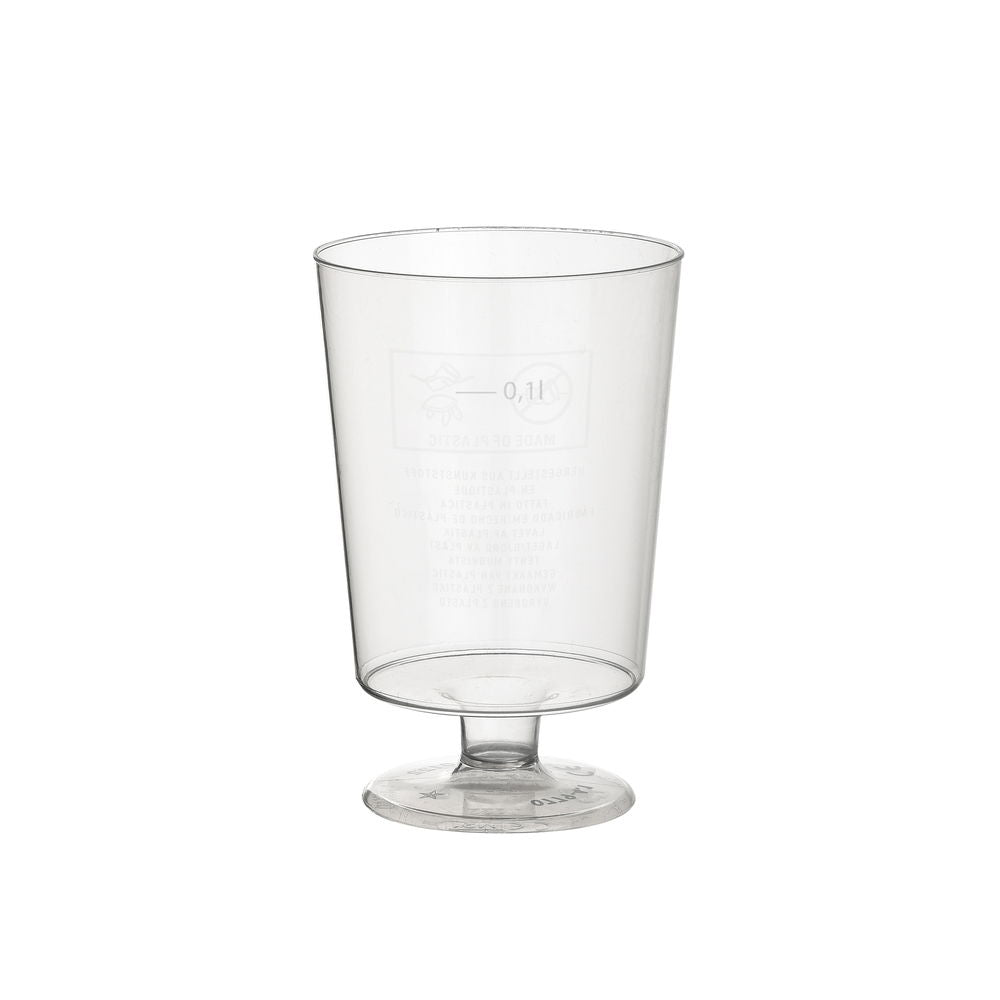 Vinglas Plast 15,7cl Klar,12 pk x 8 stk/krt