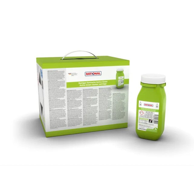 Ovnrengøring Flydende Rational Active Green Cleaner Cartridge 0.9kg AutoDose,6 stk x 0.9 kg/krt