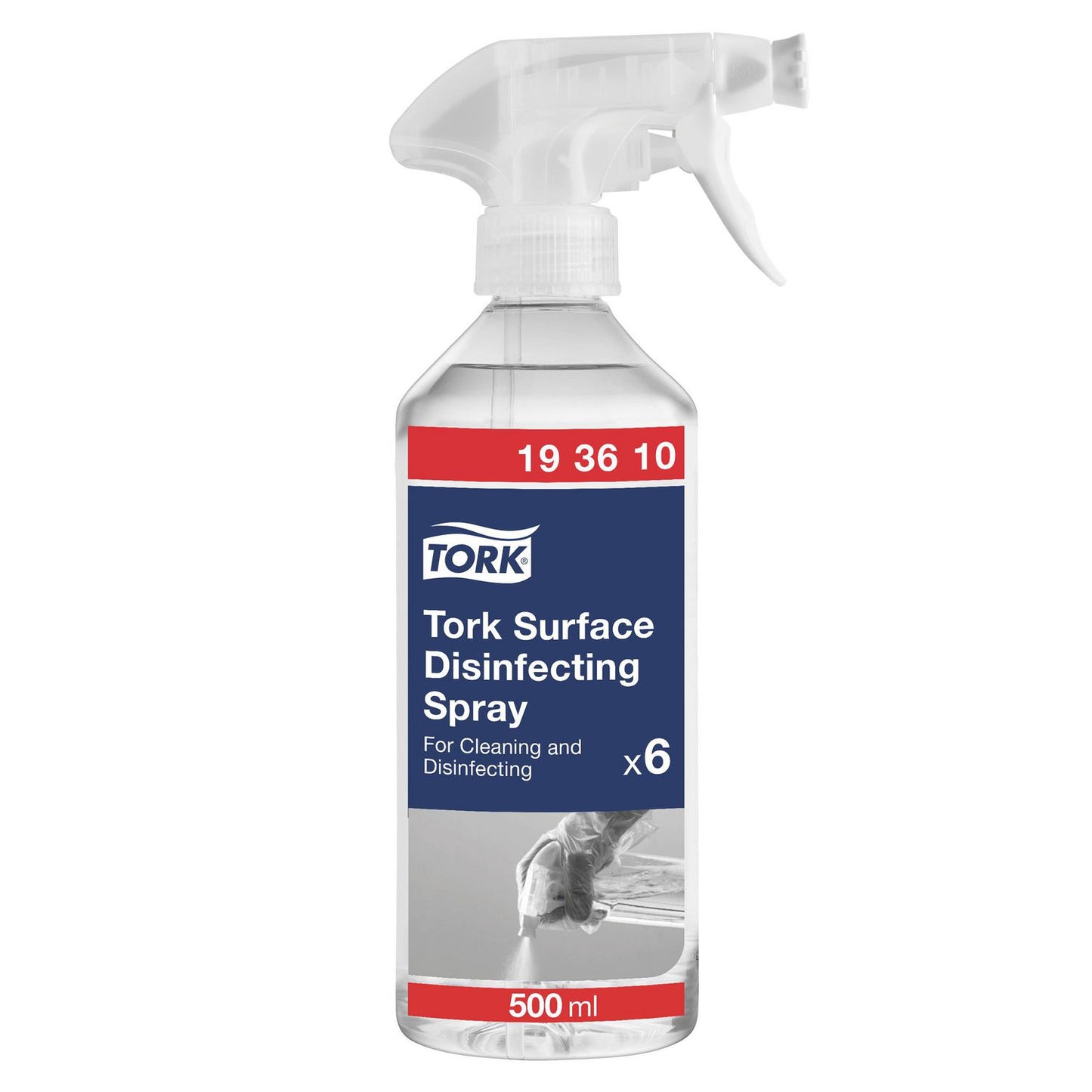 Desinfektion Spray Tork til overflader 500 ml,6 fl x 500 ml/krt