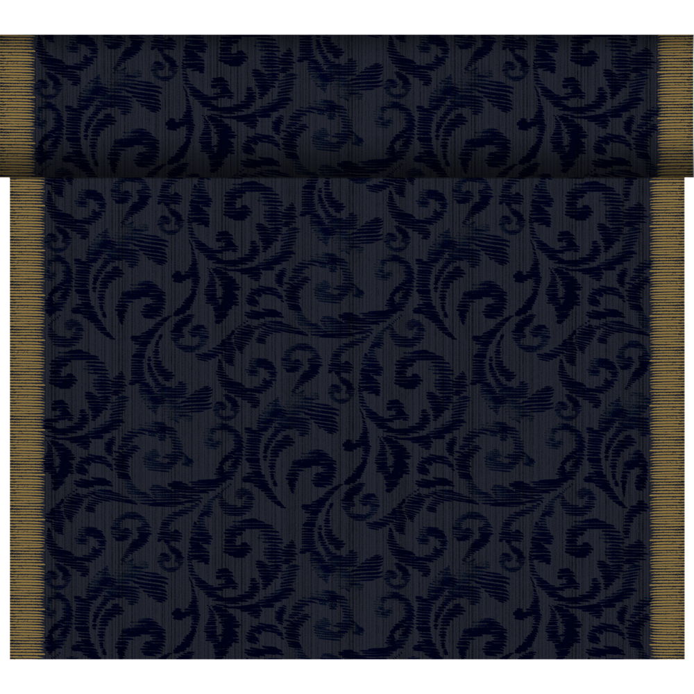 Kuvertløber Bio Dunicel Tête-à-tête 0.4 x 24m Rich Damast Black,rl