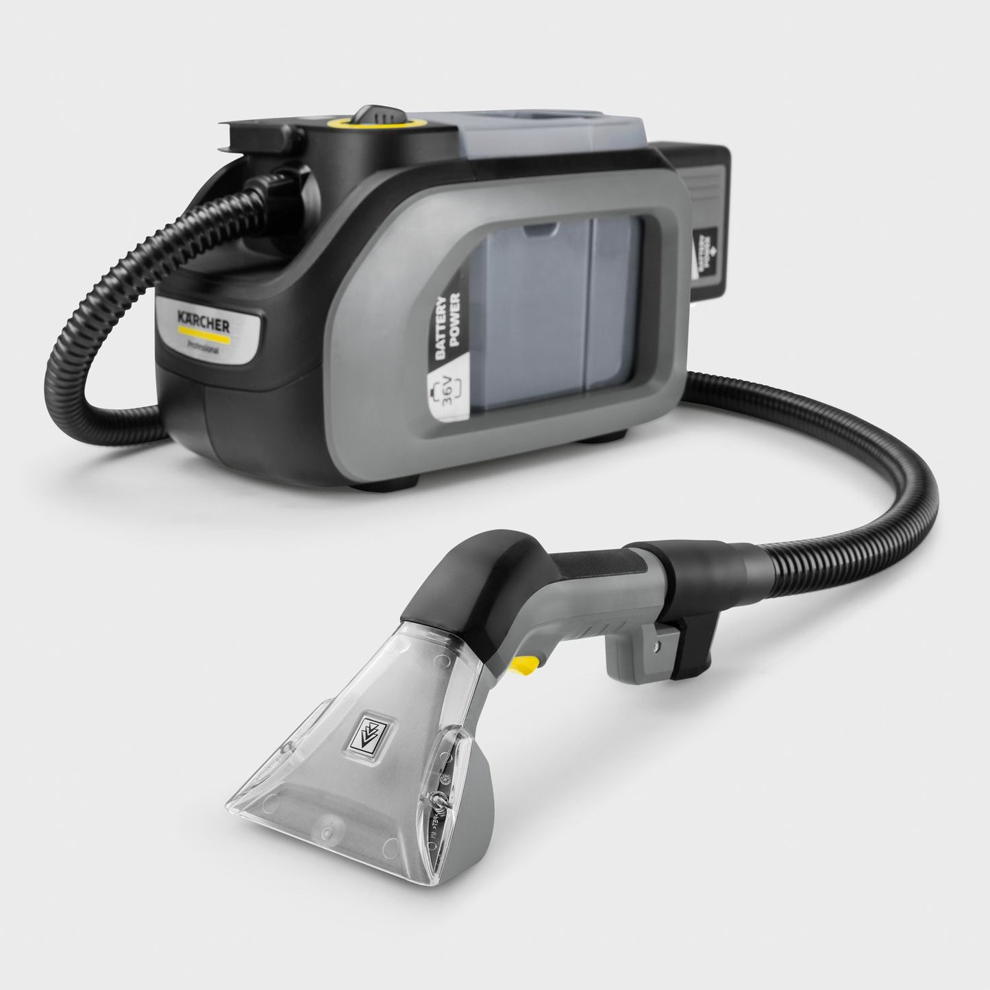 Tæpperenser Puzzi 2/1 Bp 1.7-2ltr 3.7kg med 2-i-1 beholder uden Batteri/Lader,1 stk