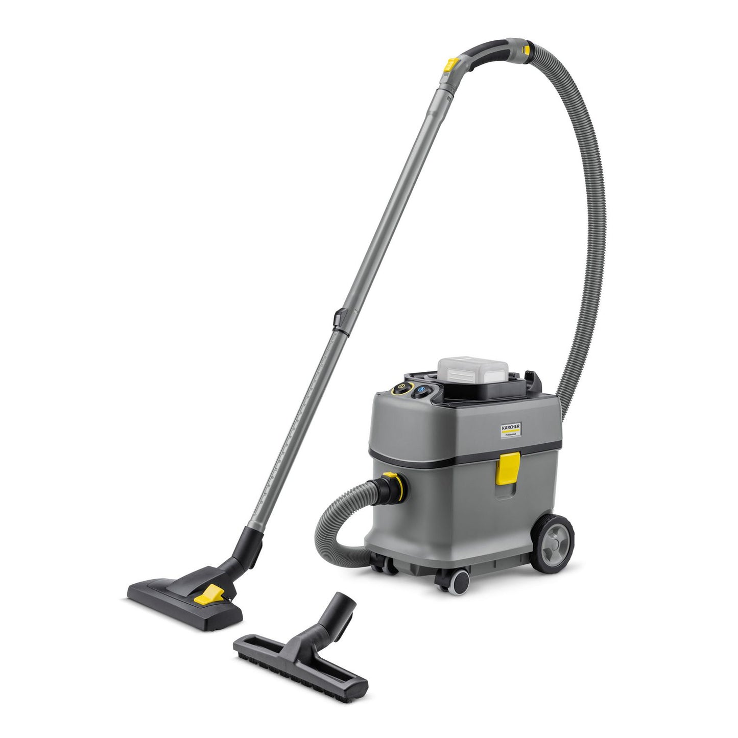 Støvsuger Gulv Kärcher T 15/1 Bp Adv HEPA 15ltr 7.2kg u. Lader/Batteri Støjsvag,1 stk