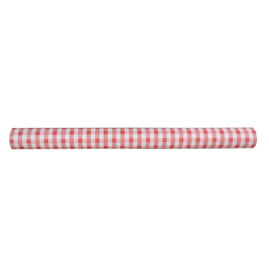 Dug Rulledug TableSMART Papir Damask Kvalitet 1.18x50 m Rød/Hvidtern,50 m/rl