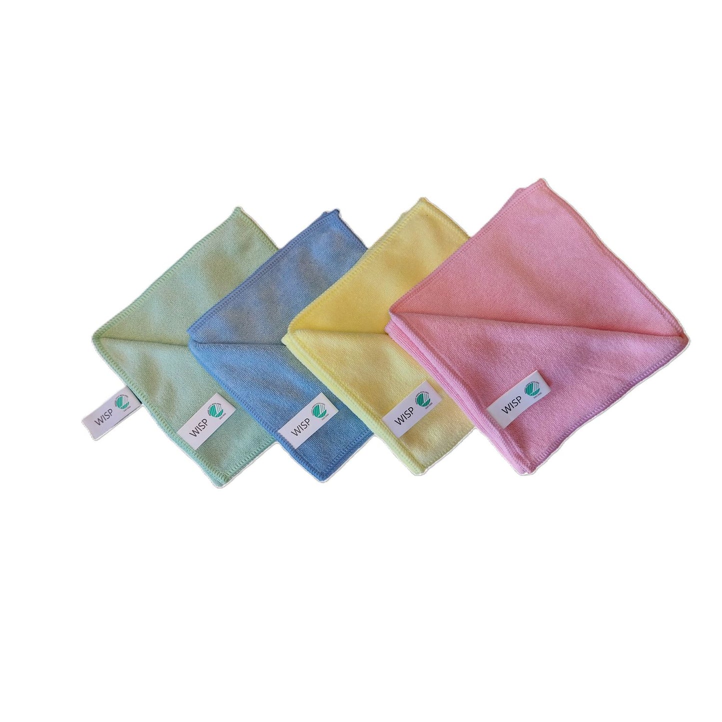 Microfiberklud 32X32cm Svanemærket Rosa,20 pk x 10 stk/krt