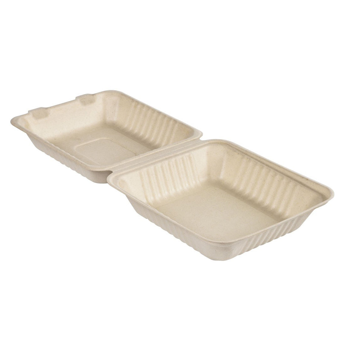 Takeaway boks rektangulær 1-Rum 1000ml Brun,3 pk x 50 stk/krt