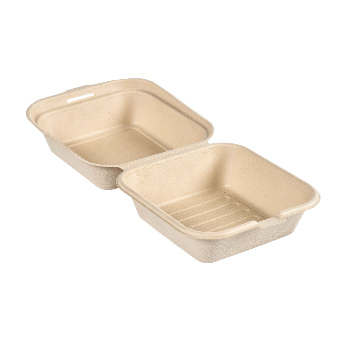 Takeaway boks rektangulær 1-Rum 475ml Brun,4 pk x 50 stk/krt