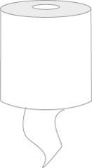 Håndklæderulle Katrin Plus S 1-lag 20.5 cm x110 m Uperforeret Hvid,12 rl/krt