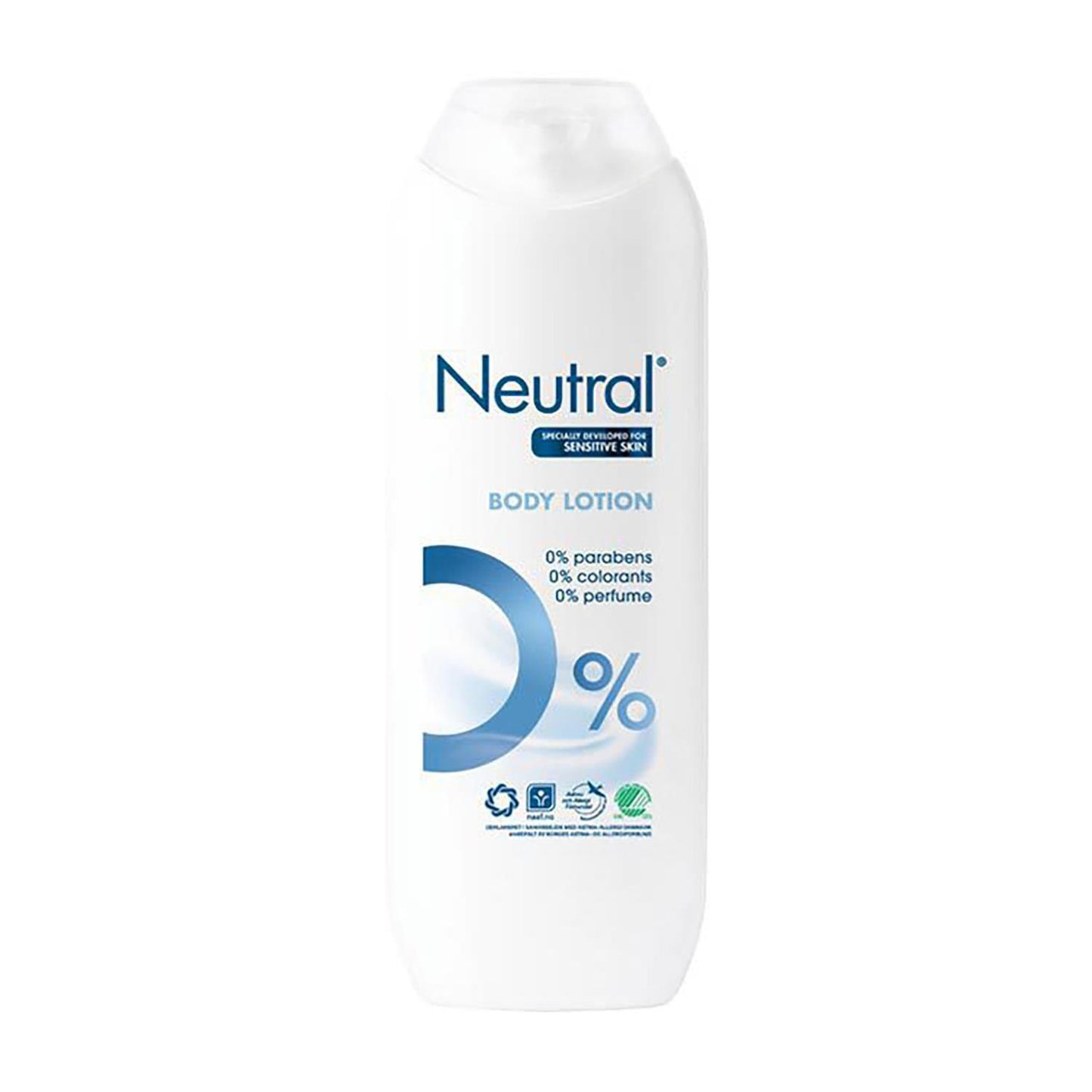 Hudcreme Neutral Body Lotion 250ml Svanemærket/Allergimærket u. Parfume Snaplåg,250 Ml/fl