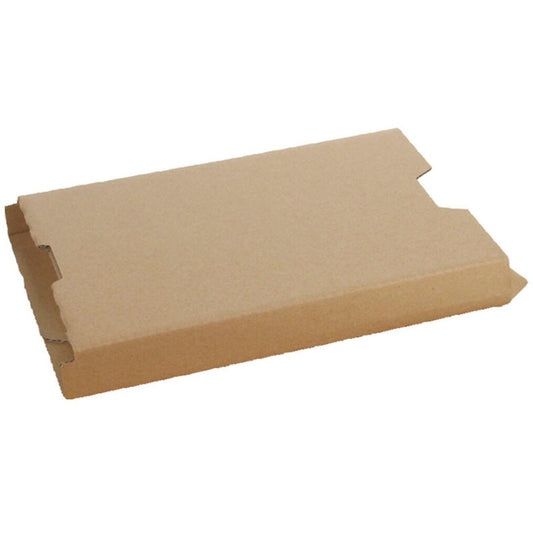 Bogemballage 250x182x10-110mm brun 50stk