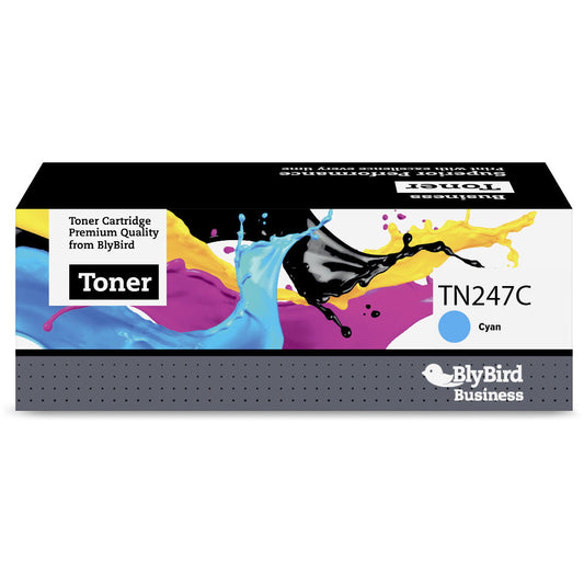 BlyBird TN247C Cyan Lasertoner, 2.300 sider
