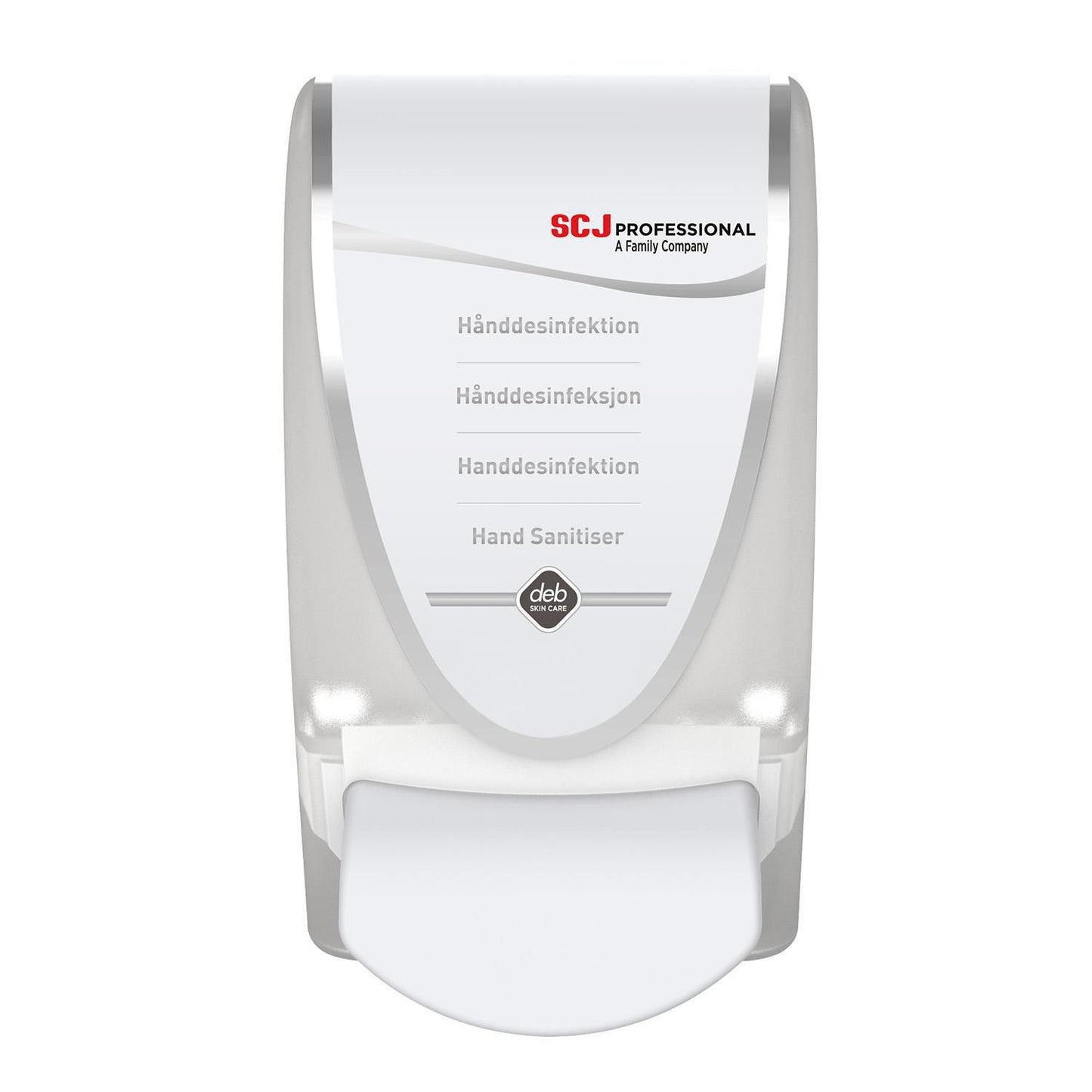 Dispenser Manuel Deb InstantFoam 1000ml Plast Hvid til hånddesinfektion,1 stk