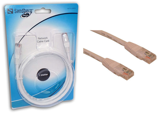 Sandberg SAVER - Patchkabel RJ-45 (han) til RJ-45 (han)