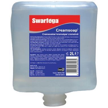 Cremesæbe Swarfega Cream Soap med Parfume til dispenser 2 ltr,2 ltr/fl