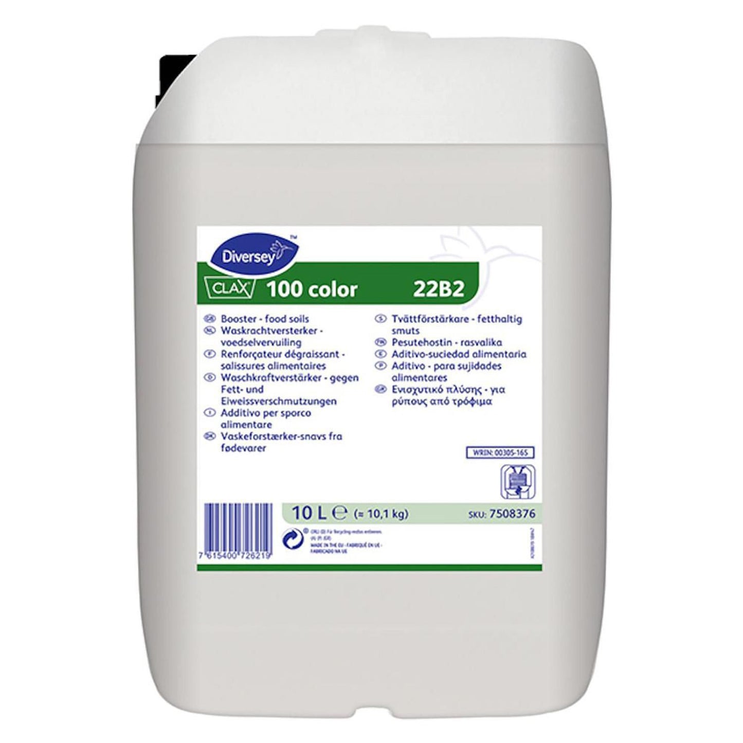 Tøjvask vaskeforstærker flydende Clax 100 Color 22B2 tensidebaseret 10 ltr,10 ltr/dnk
