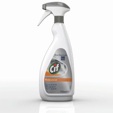 Ovn- og Grillrengøring Flydende CIF Professional Klar-til-Brug 750 ml,750 ml/fl