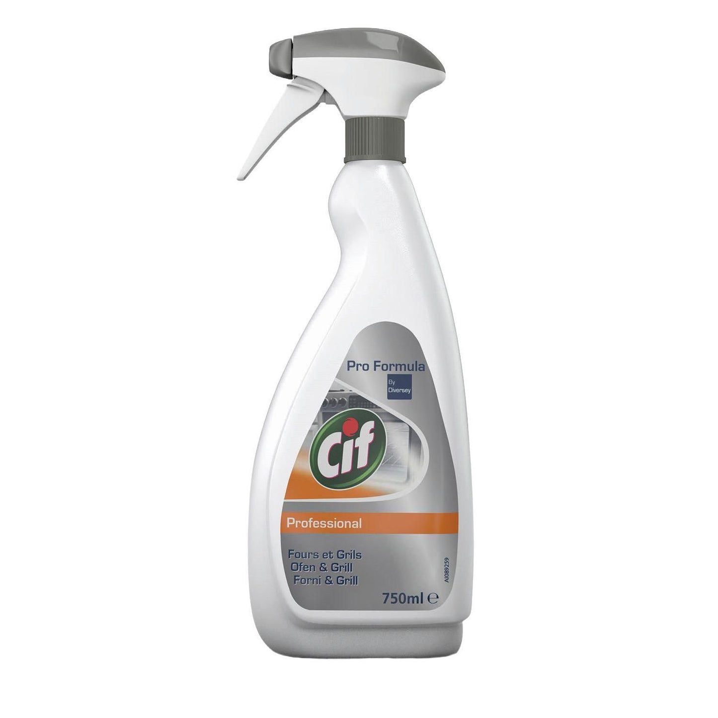 Ovn- og Grillrengøring Flydende CIF Professional Klar-til-Brug 750 ml,750 ml/fl