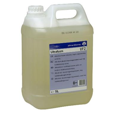 Skumrengøring Ultrafoam VF2L Alkalisk til Rengøring i Fødevarevirksomhed 20 ltr,20 Ltr/dnk