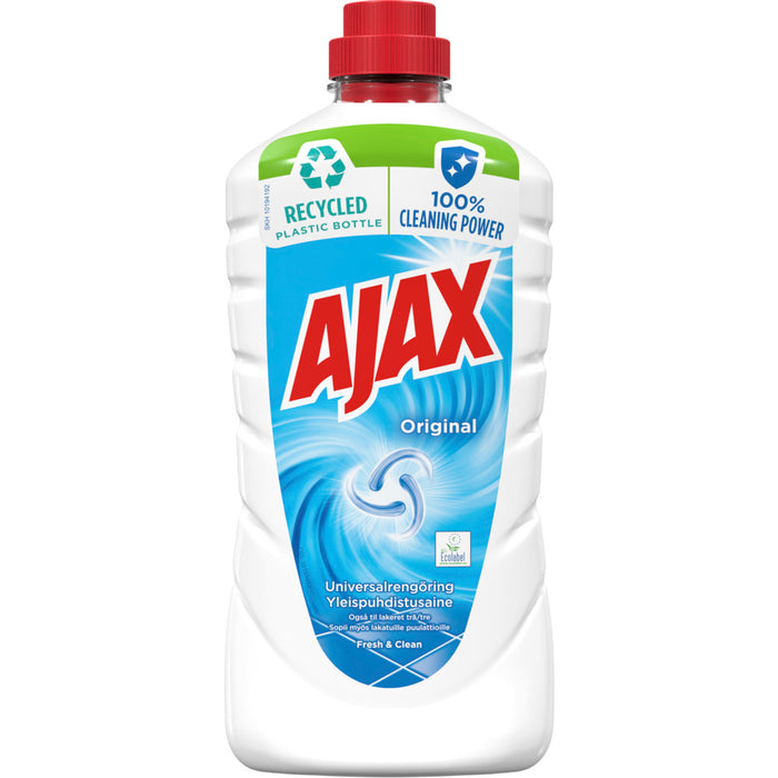 Universalrengøring, Ajax Original, 1 l, uden farve, med parfume *Denne vare tages ikke retur*