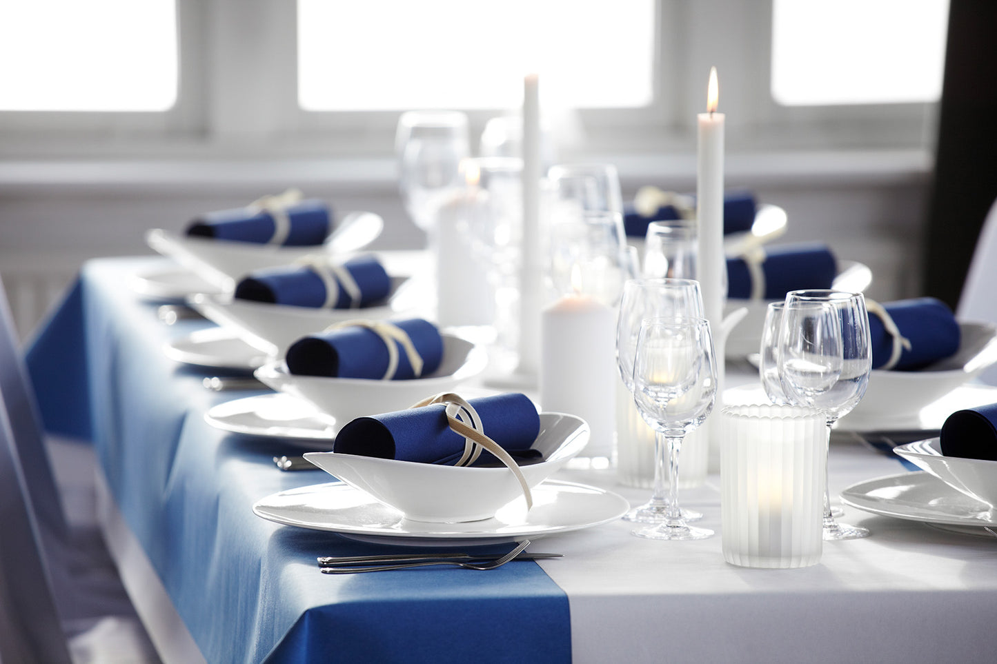 Rulledug, Dunicel, 1,18 x 25 m, Mørkeblå