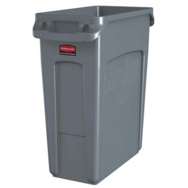 Affaldsbeholder Slim Jim 60 ltr Grå,stk