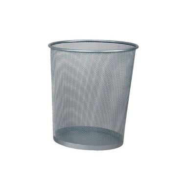Papirkurv 19 ltr Ø291x356 mm Sølv,stk