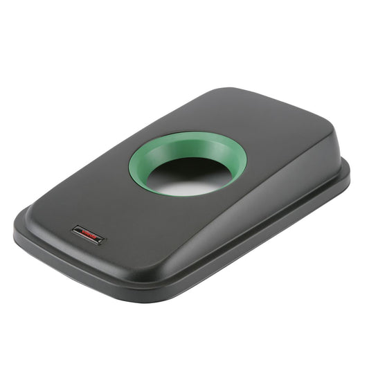 Låg Geo 29x49x9 cm Rund åbning Sort/Grøn til 20226-2/20227-2,stk