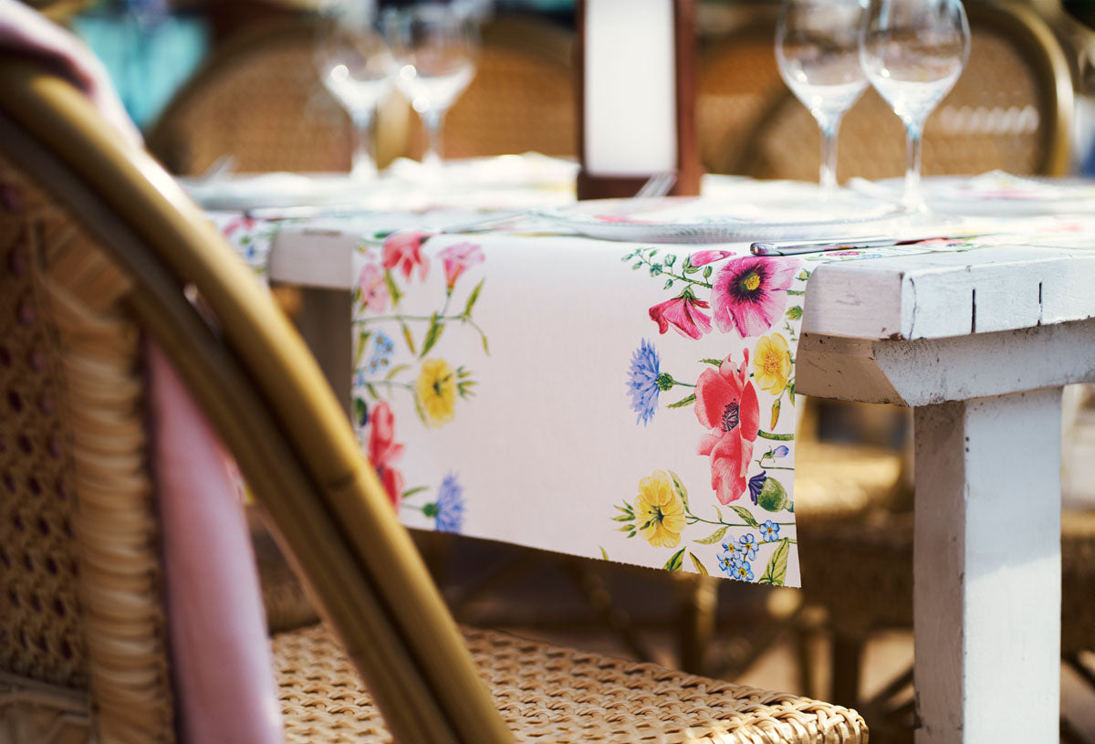 Kuvertløber Dunicel 40cm x 24m - Flowy Meadow (1 rulle)