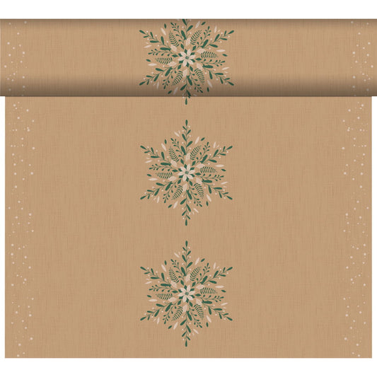 Bordløber, Natural Charm, 0,4 m x 4,8 m, perforeret hver 40 cm