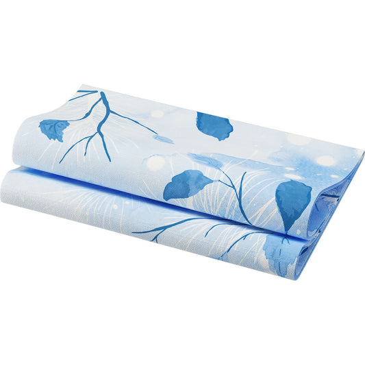 Middagsserviet, 1/4 Fold, 3-lags, 40x40, FSC Frosted Winter, Dunisoft, ( 60 stk )