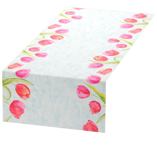 Kuvertløber Dunicel 40cm x 24m - Painted Tulips (1 rulle)